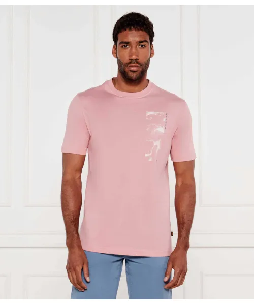 

Футболка te_atacama Regular fit Boss Orange, розовый