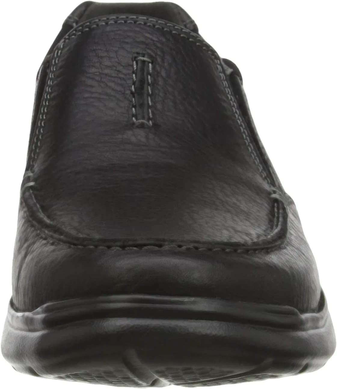Лоферы с ремешком Clarks, черная жирная кожа — фото 2
