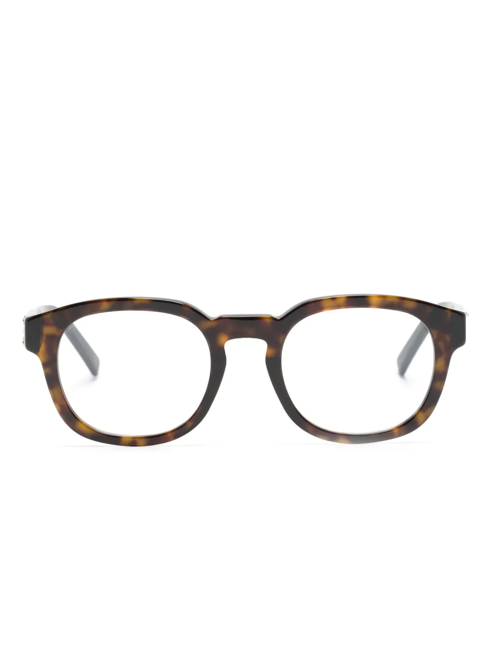 

Очки в круглой оправе черепаховой расцветки Givenchy Eyewear, коричневый