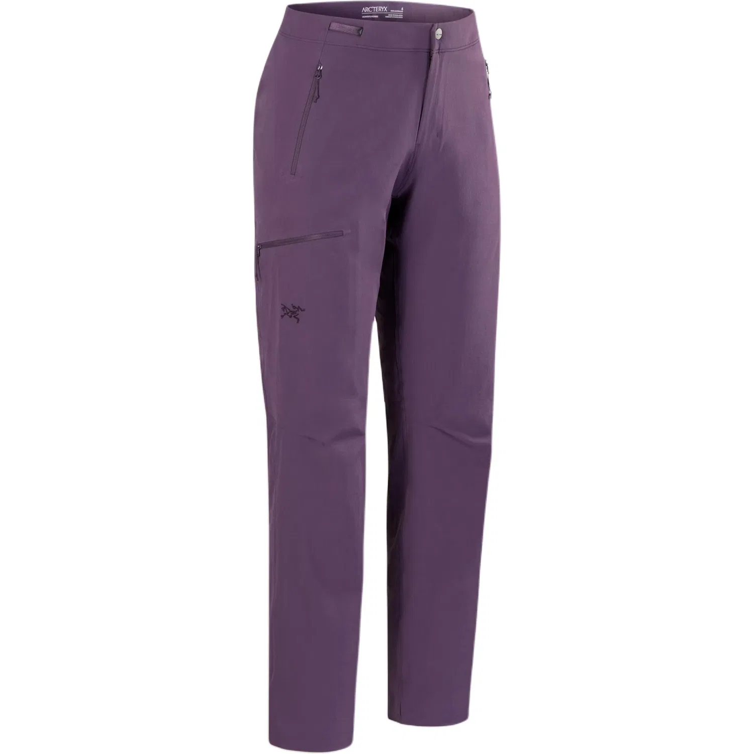 Софтшелл штаны Arcteryx с карманами на молнии Fluorite Purple/Moondrop