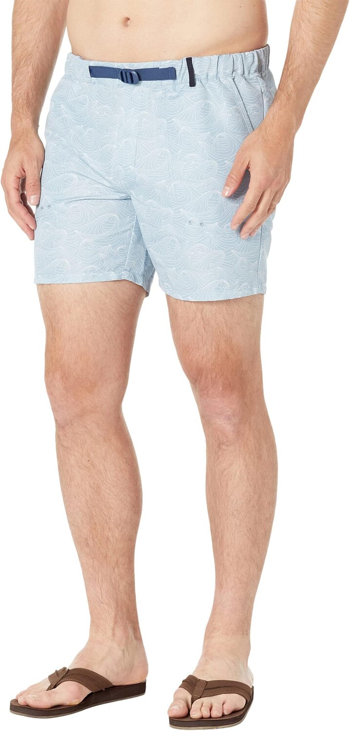 

Пляжные шорты Helly Hansen Solen Printed Recycled Watershorts, цвет Dusty Blue