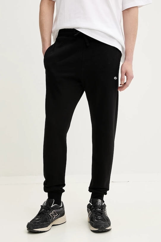 

Хлопковые спортивные брюки P-TARY-DOVAL-PJ TROUSERS Diesel, черный