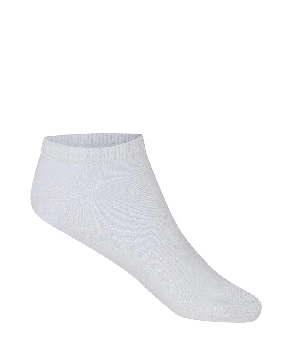 

Однотонные короткие женские носки Punto Blanco, белый