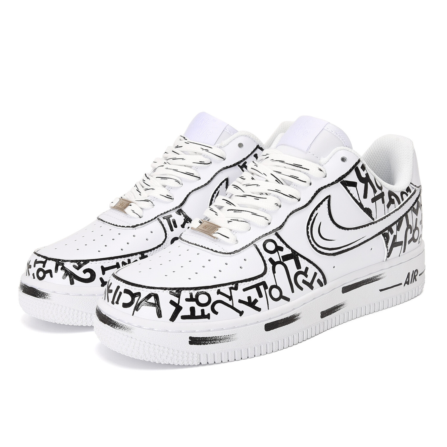

Мужские кроссовки для скейтбординга Nike Air Force 1, White
