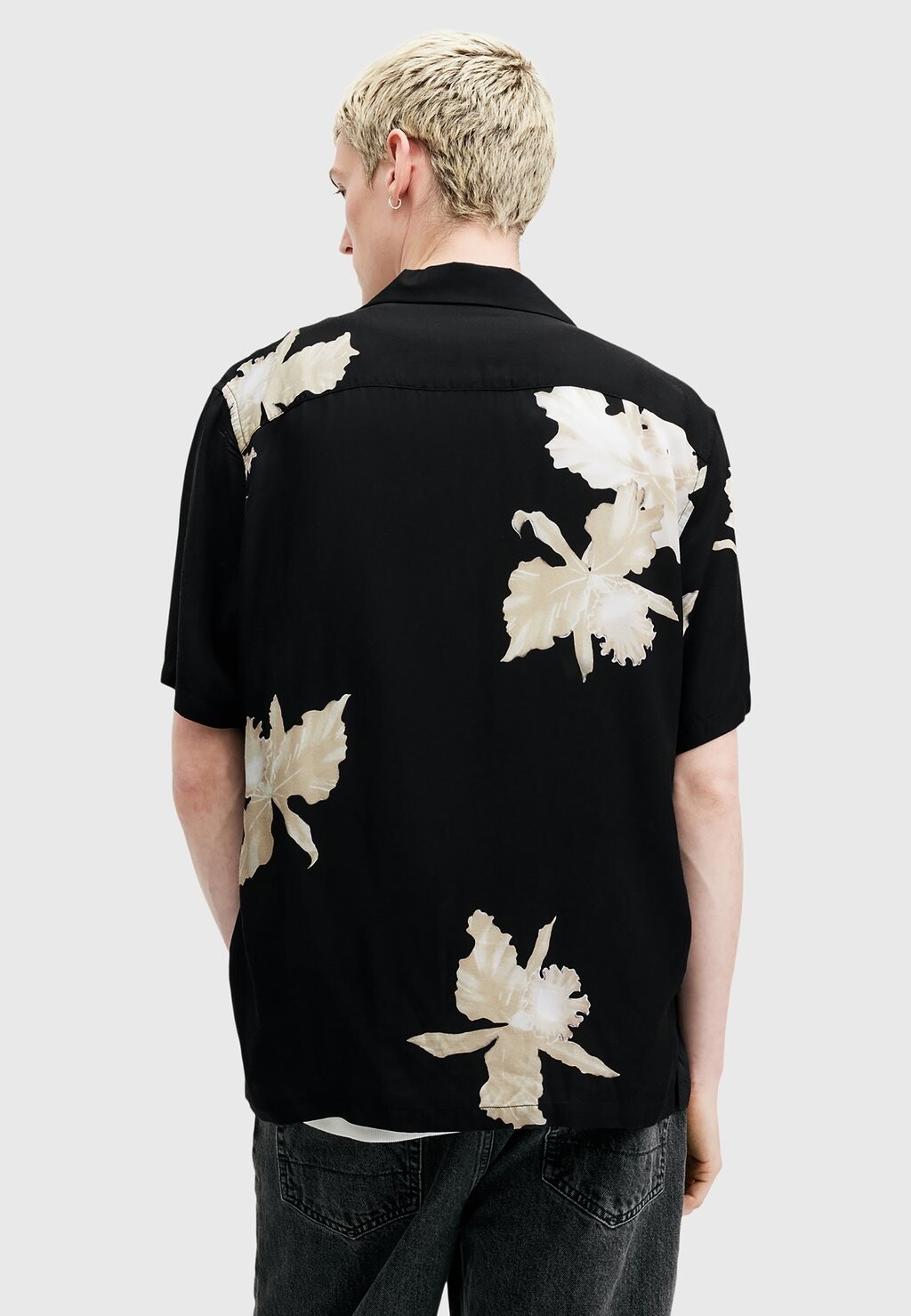 

Рубашка LACHAISE SS AllSaints, черный