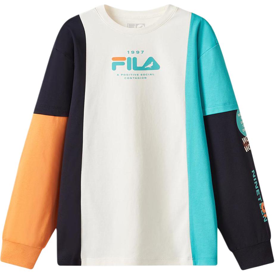 

Футболка для младших школьников FILA KIDS белая
