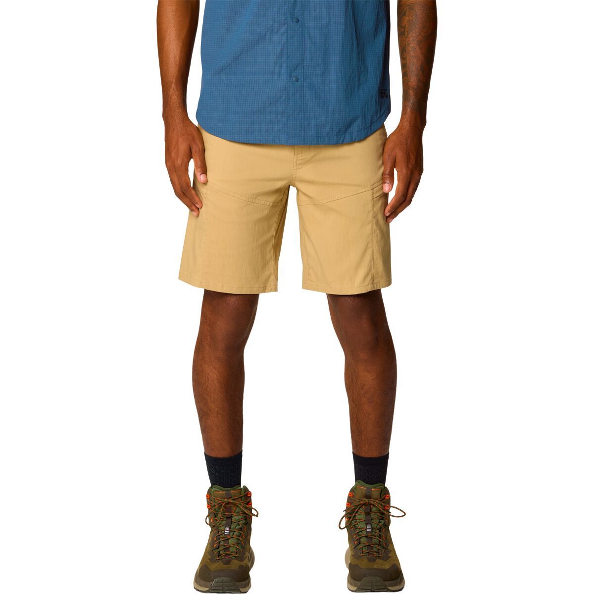 

Хардвер шорты карго 9 дюймов Mountain Hardwear, цвет moab tan