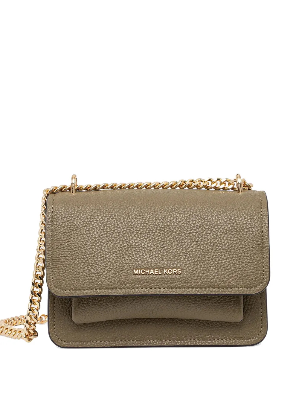 

Сумка с ремнем-цепочкой Michael Michael Kors, зеленый