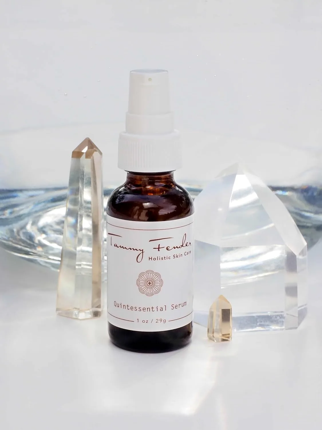 Tammy Fender Quintessential Serum, натуральный, органический, нетоксичный уход, без жестокости, ультраконцентрированная сыворотка для увлажнения, восстановления, успокоения и укрепления, для всех типов кожи (30 мл) 28.35 г (1 шт.) — фото 3