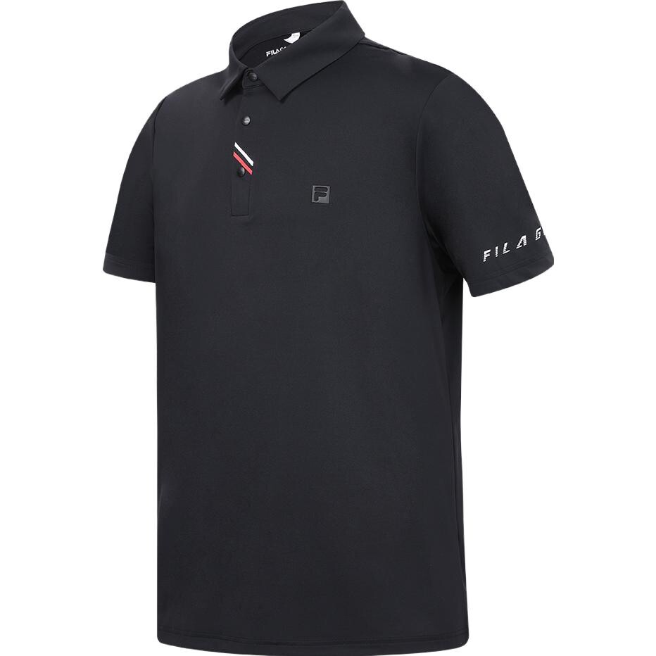 

Мужская рубашка поло FILA, цвет Black