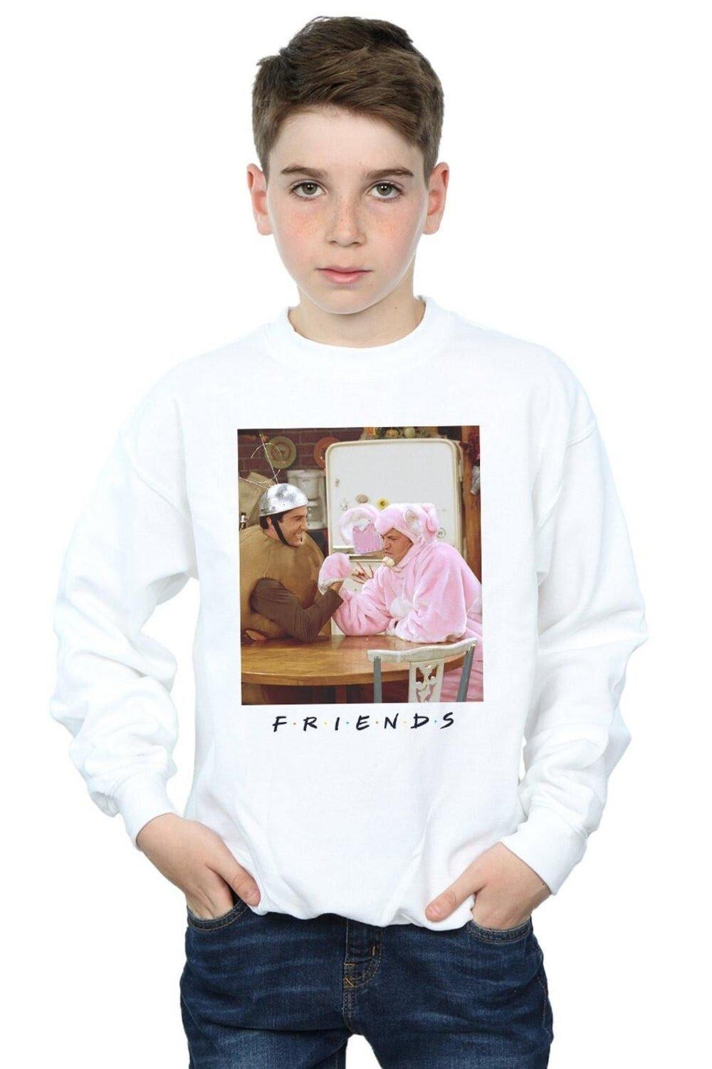 

Толстовка Ross And Chandler для армрестлинга Friends, белый