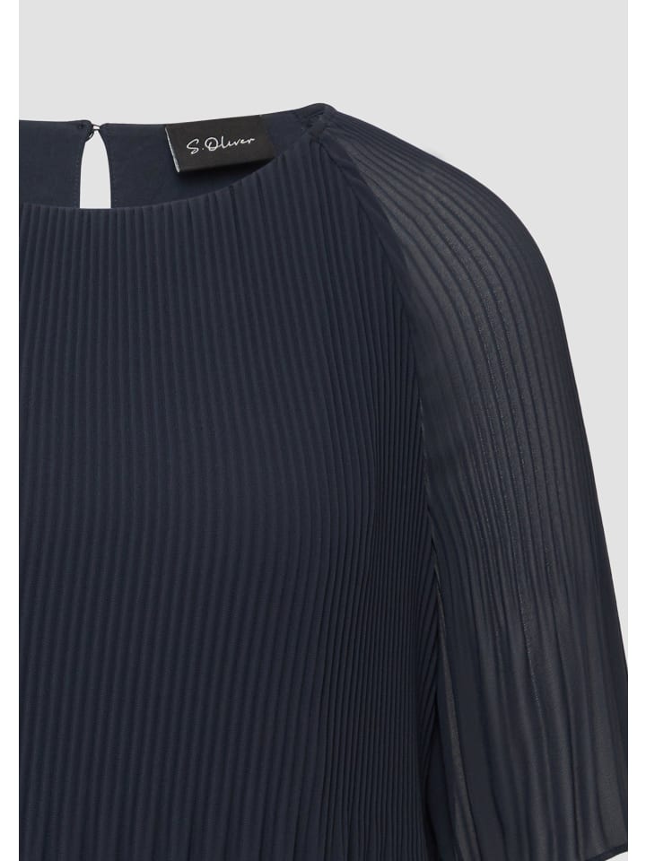 

Блузка s.Oliver BLACK LABEL, синий