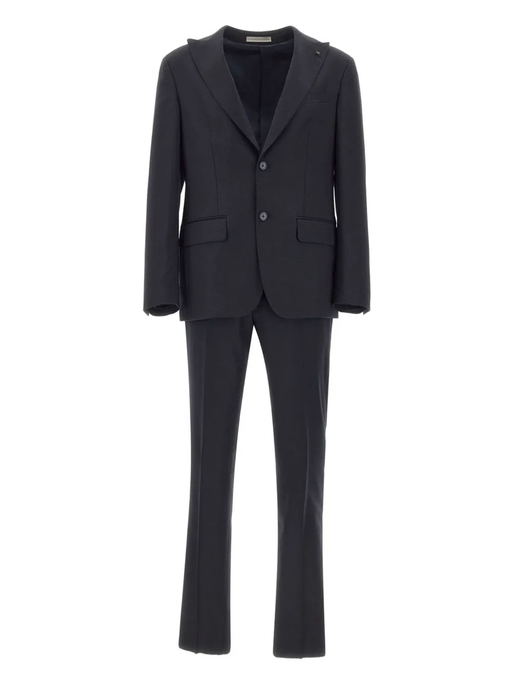 

Костюм-двойка с пиджаком на остроконечных лацканах Corneliani, серый