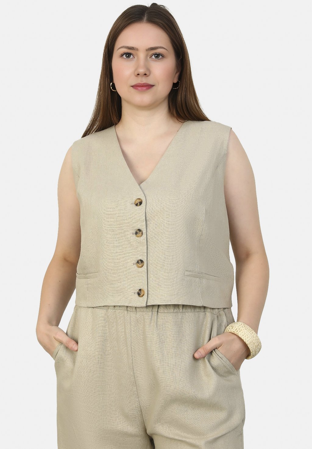 

Жилет Modanisa, коричневый