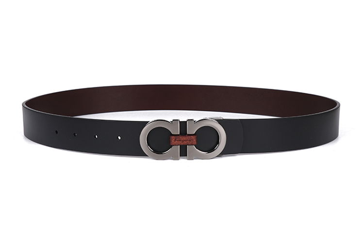 

Футболка Gancini Reversible Leather Belt Ferragamo