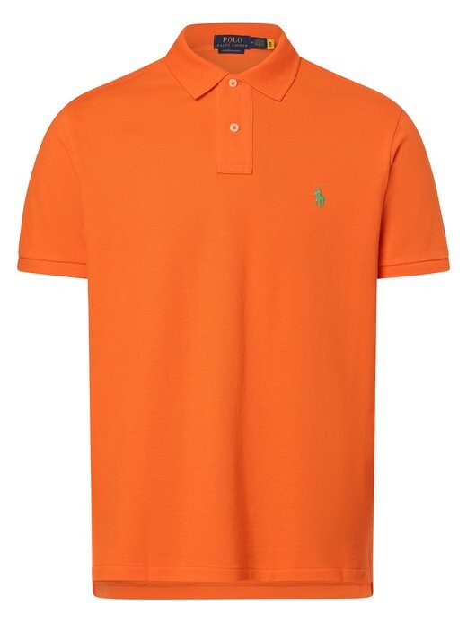 

Рубашка поло узкого кроя по индивидуальному заказу Polo Ralph Lauren, оранжевый