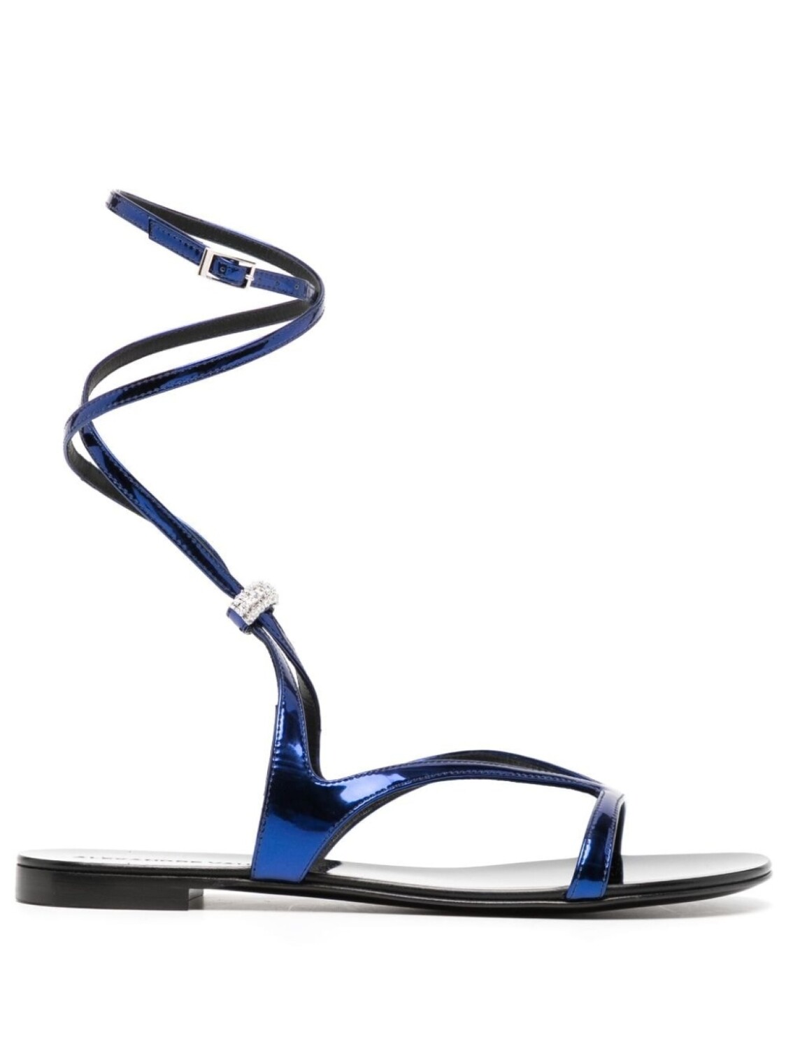 

Alexandre Vauthier сандалии с кристаллами, фиолетовый