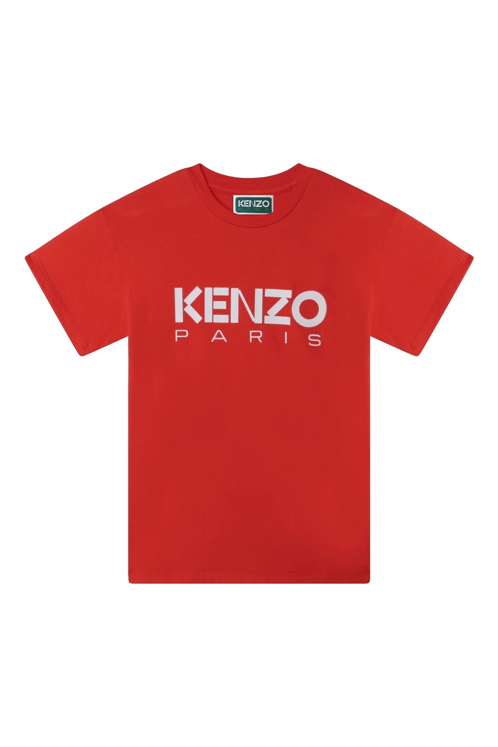 

KENZO Paris красная детская футболка с логотипом Kenzo, красный