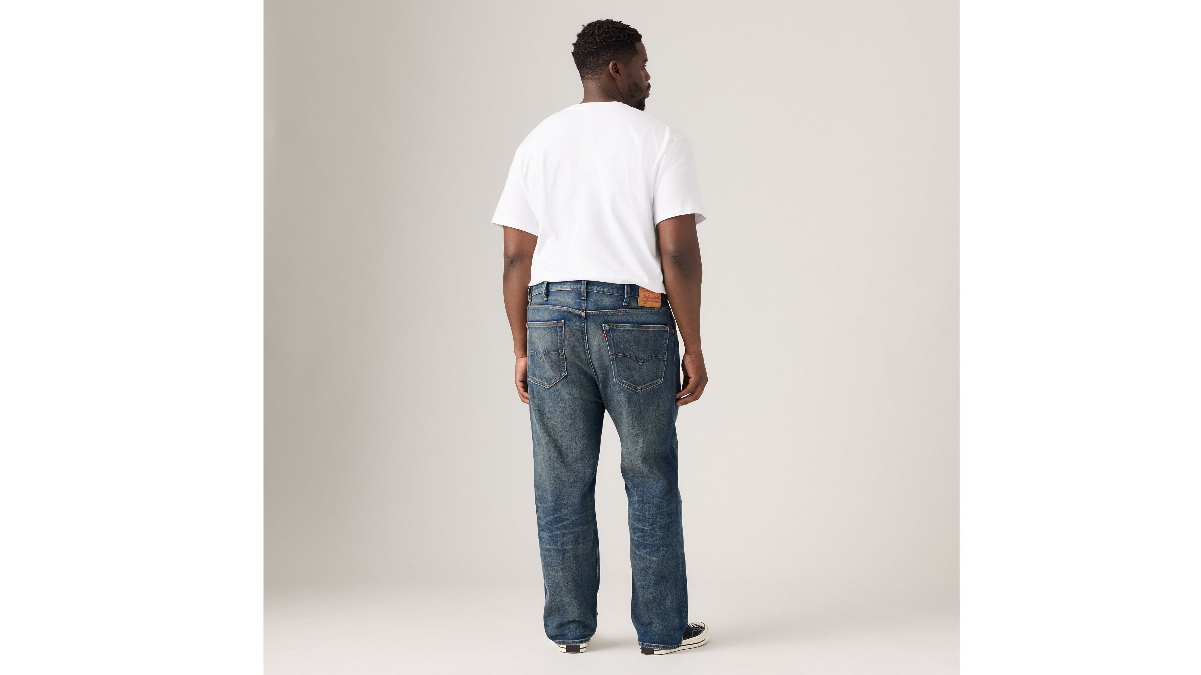 Джинсы 501 Original (для больших и высоких) Levi's, 3pm In Columbus - Dark Wash — фото 4
