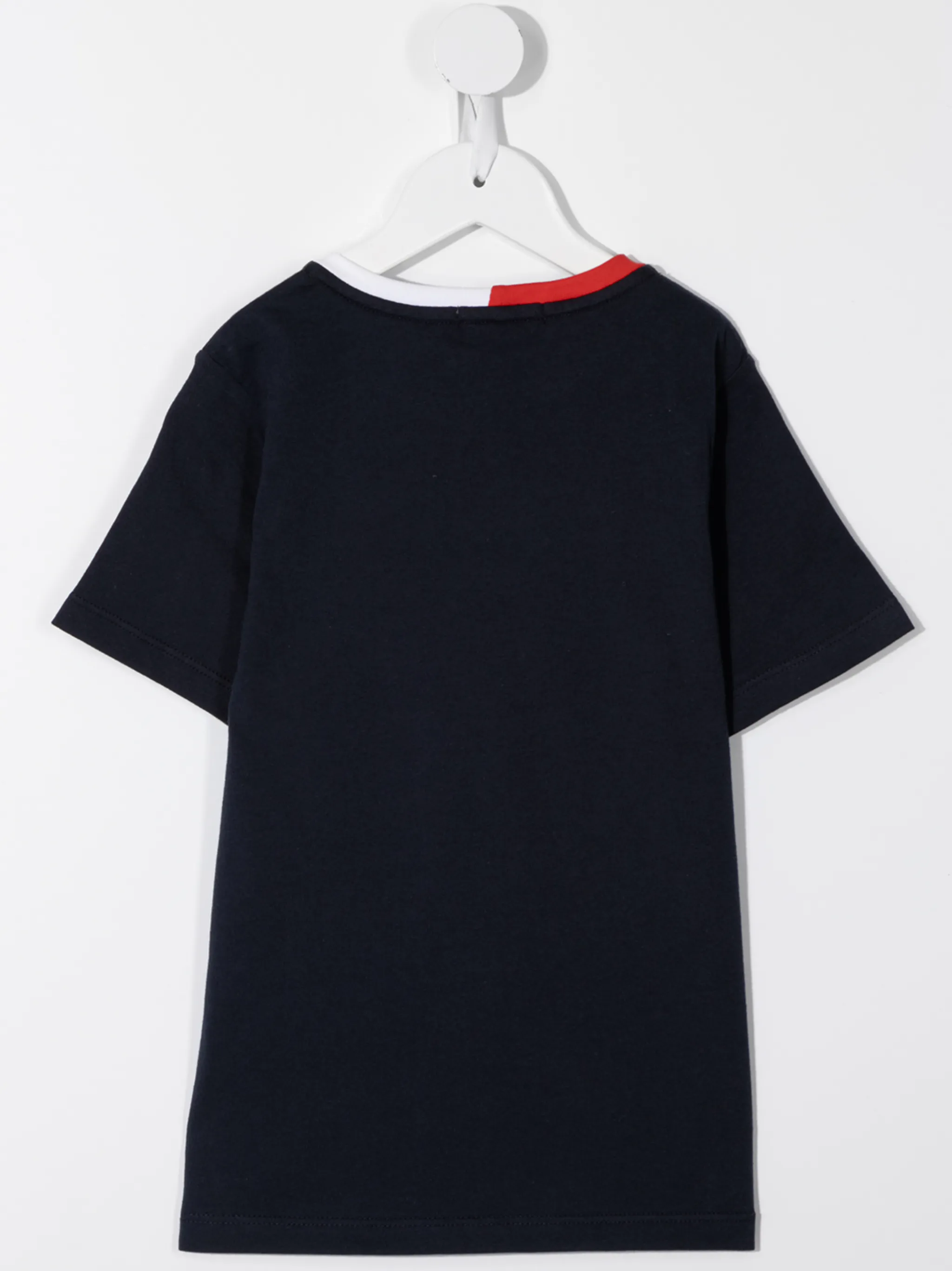 Двухцветная футболка Aigner Kids, синий — фото 2
