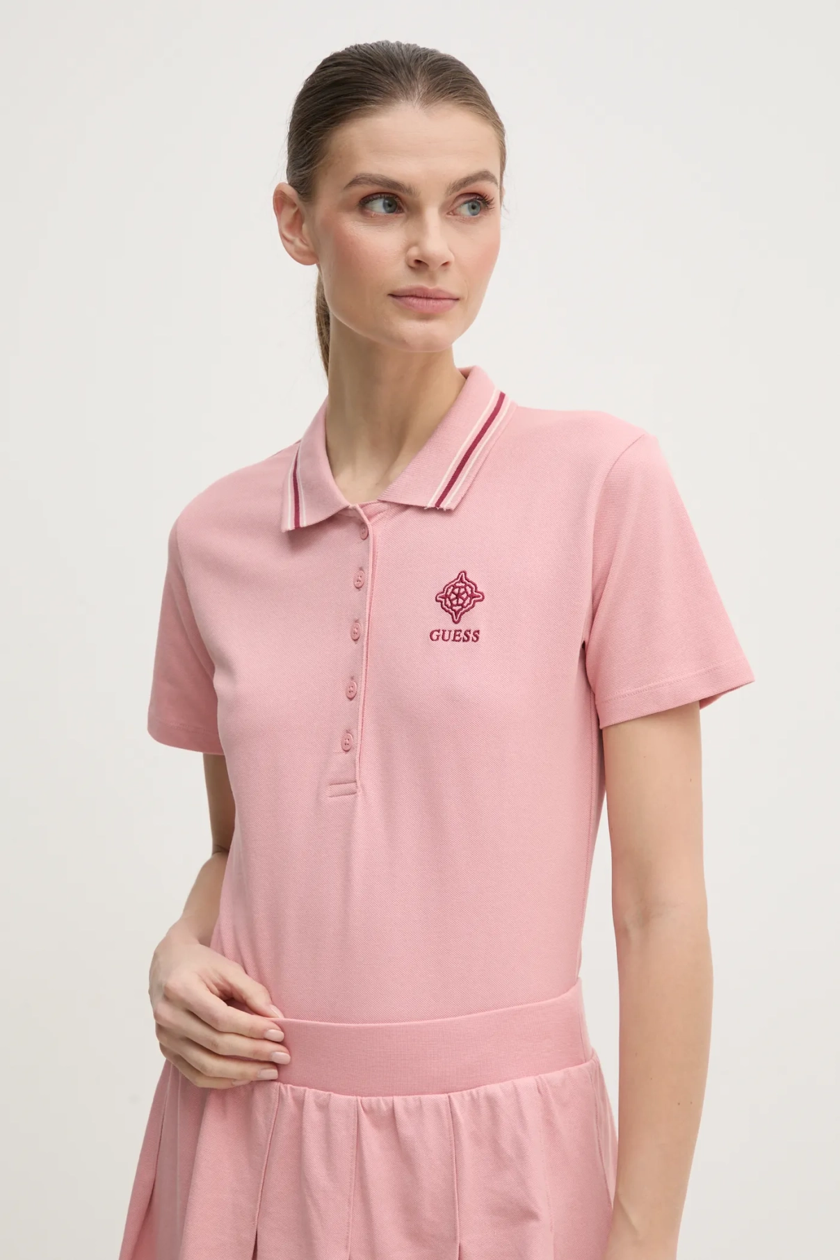 

SUZANNE поло Guess, розовый