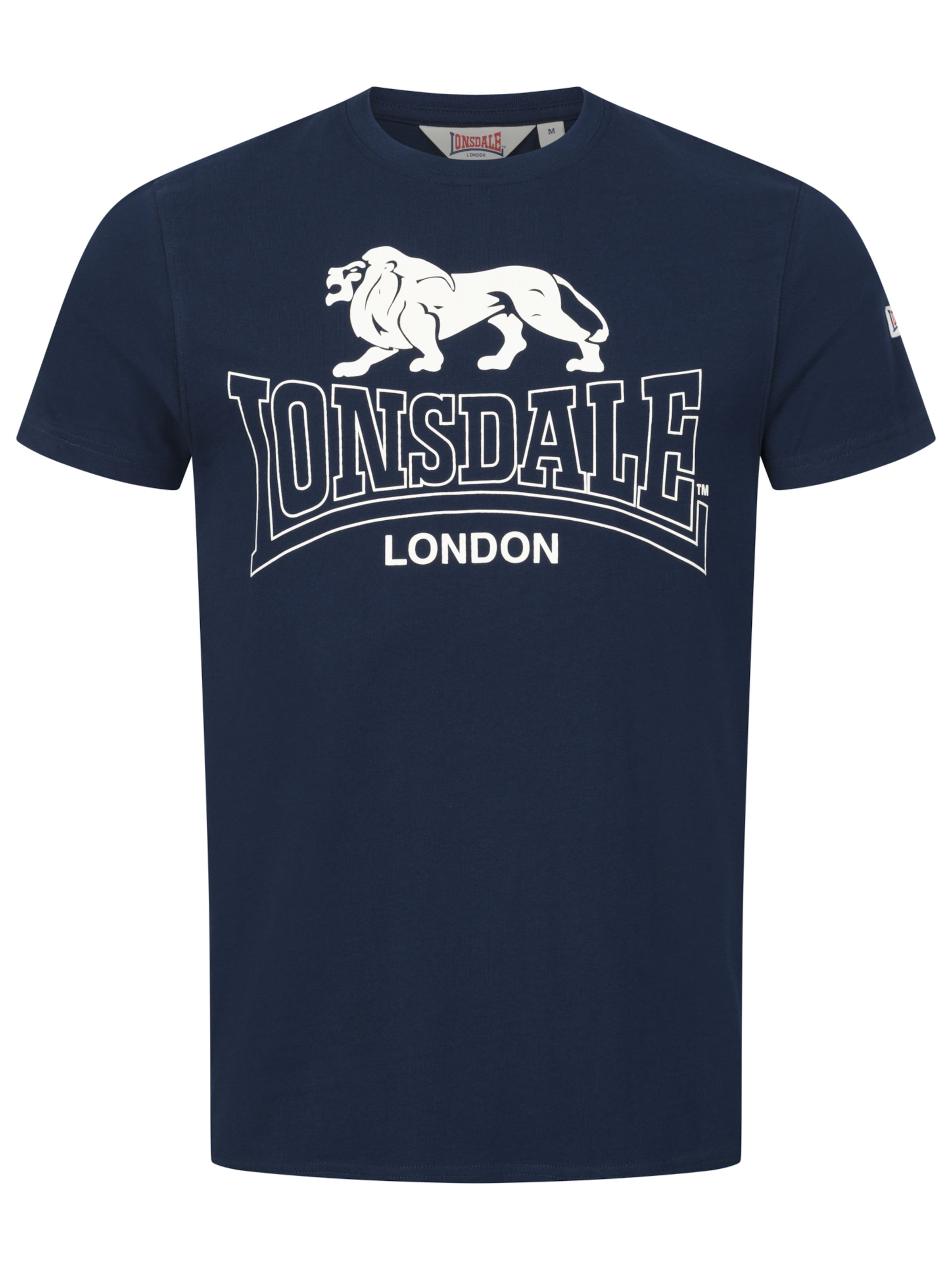 

LONSDALE Футболка 'HAZELHURST' в цвете Navy