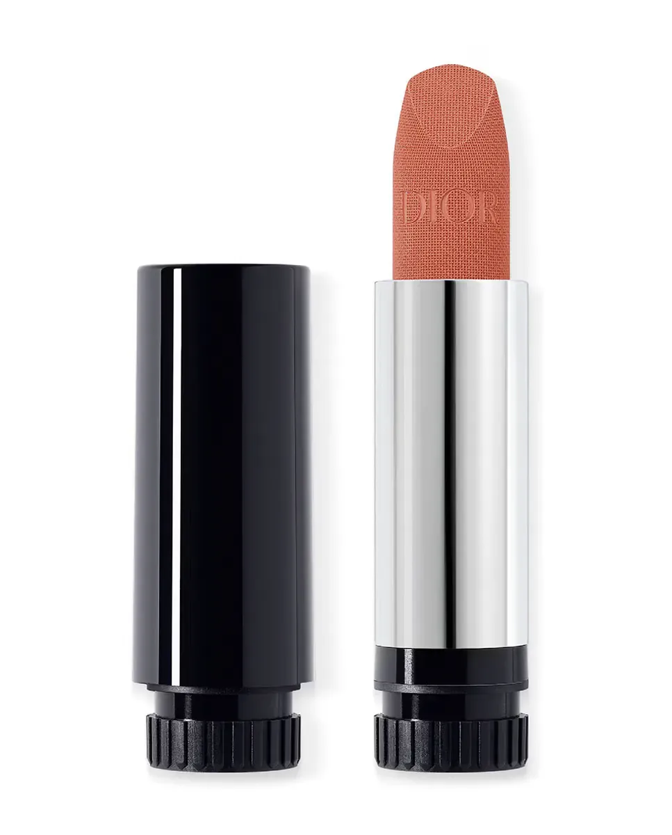 Пополнение запасов помады - 2 финиша: бархатный и сатиновый Dior, 200 Nude Touch Aterciopelado