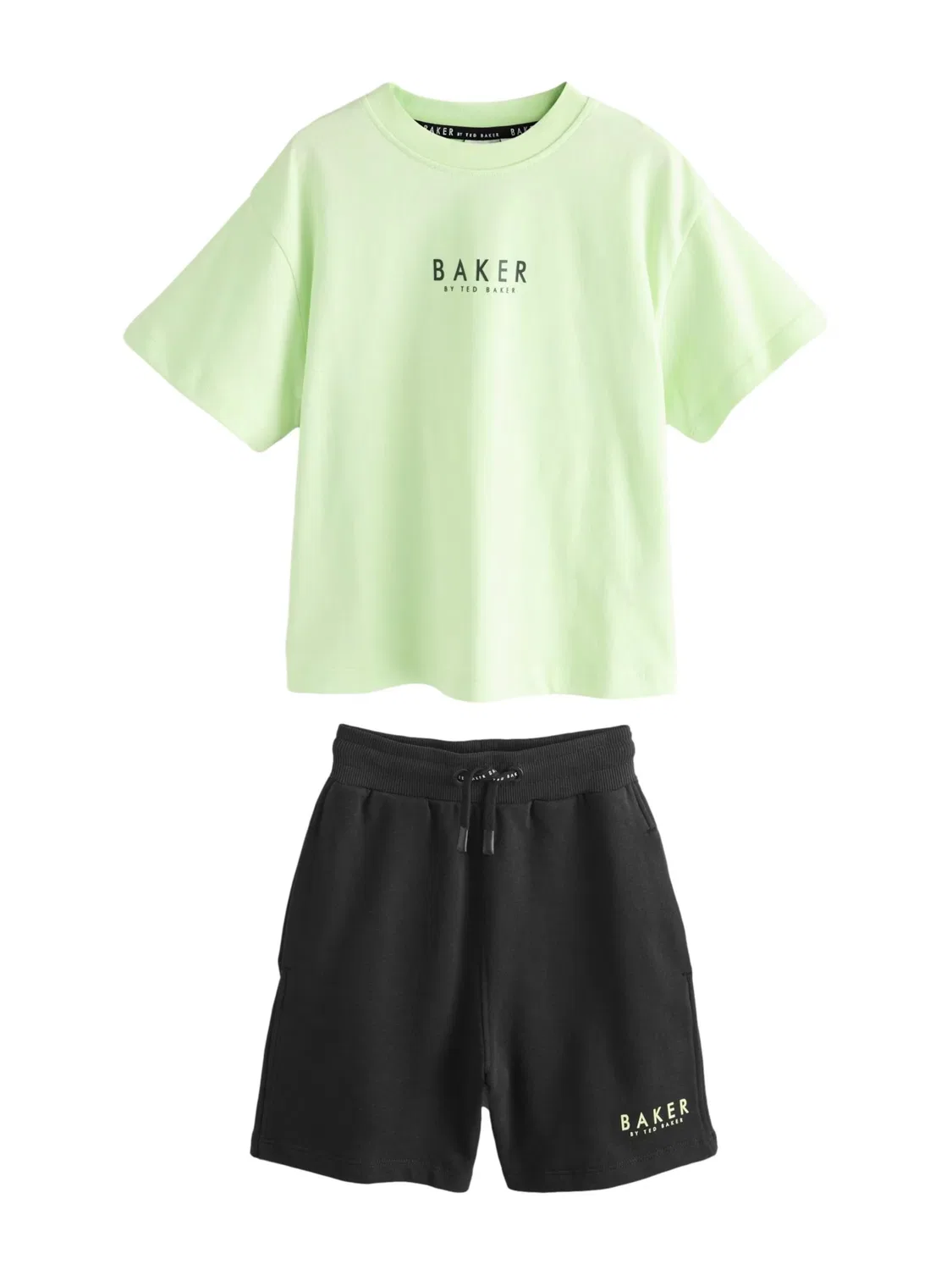 Комплект одежды Baker by Ted Baker в светло-зеленом и черном цветах