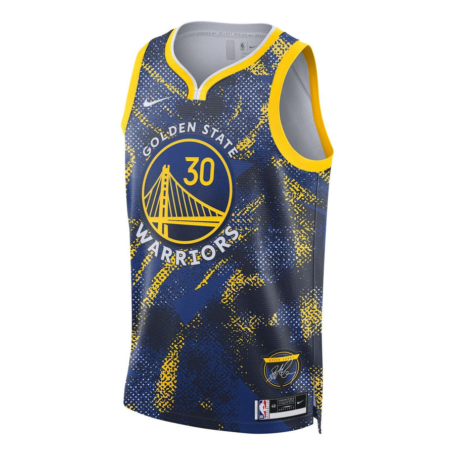 

Джерси Nike Dri-FIT NBA Stephen Curry Golden State Warriors 2025/26 Select Series Swingman Jersey 'Rush Blue', синий