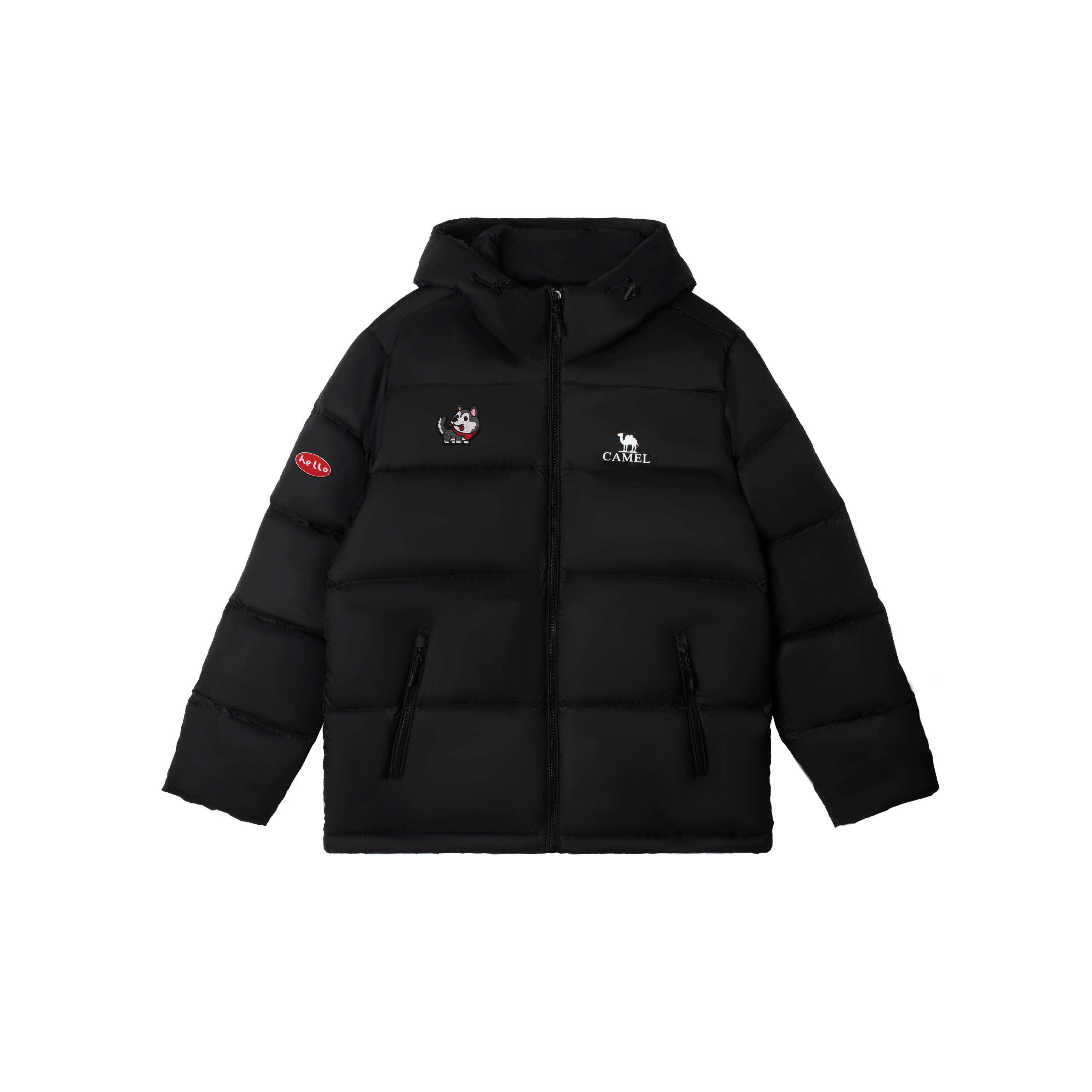 

Теплая куртка из коллекции Fleece Collection Unisex CAMEL, phantom черный