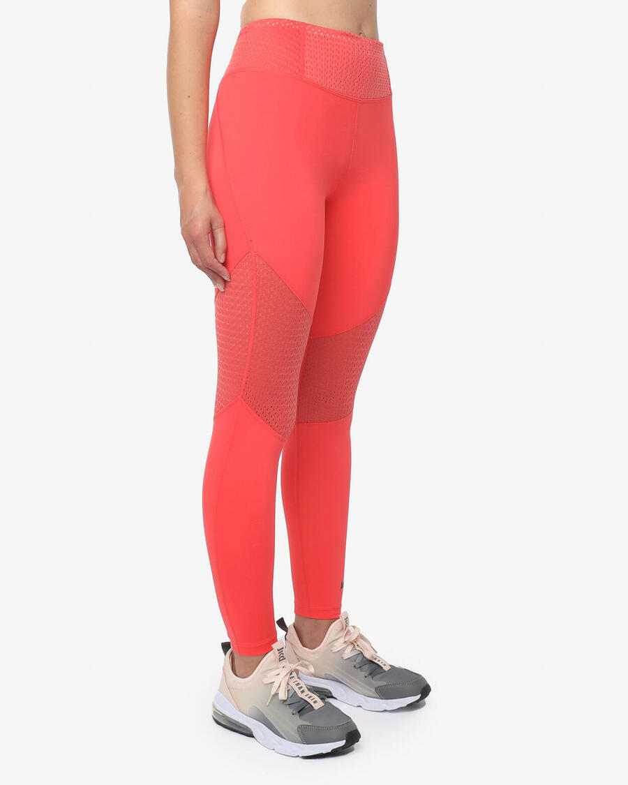 

JAKED Женские леггинсы цвета герани из синтетического материала для фитнеса