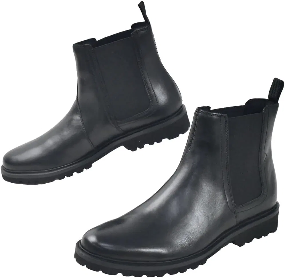 Мужские ботинки Clarks Berwick Easy Chelsea, Black (Black Leather)