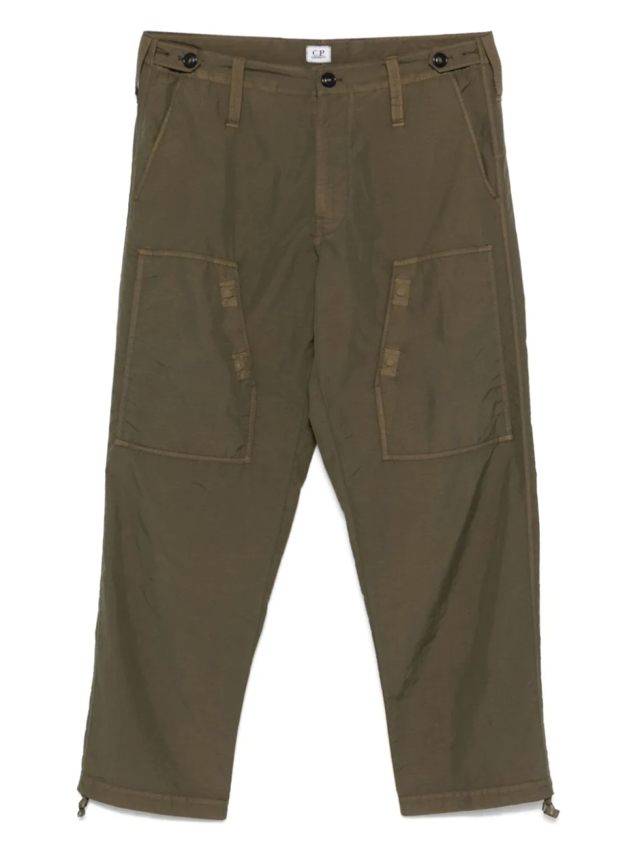

Габардиновые брюки C.P. Company, зеленый