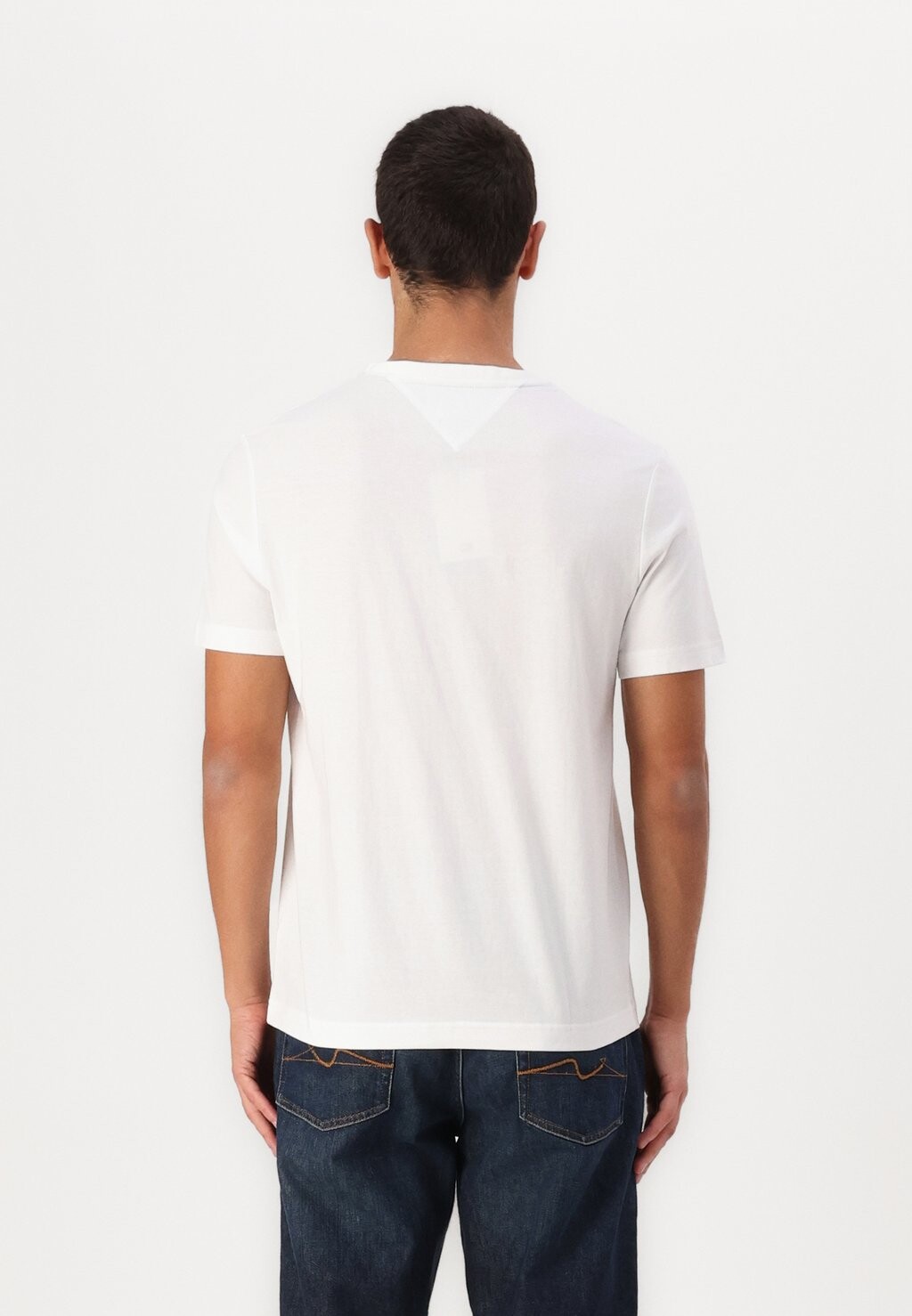 

Футболка с принтом CENTRAL CHEST STRIPE TEE Tommy Hilfiger, белый