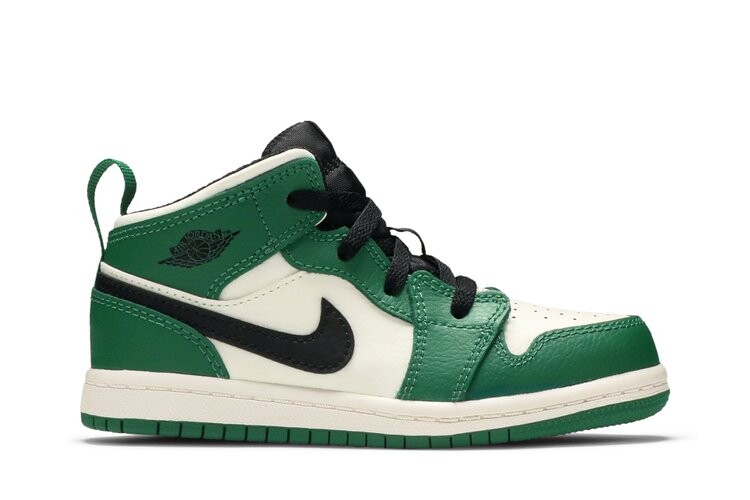

Кроссовки Air Jordan 1 Mid SE TD 'Pine Green', зеленый