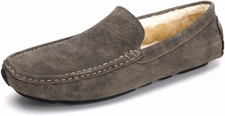 Лоферы с мехом Khaki Lined SayfuR