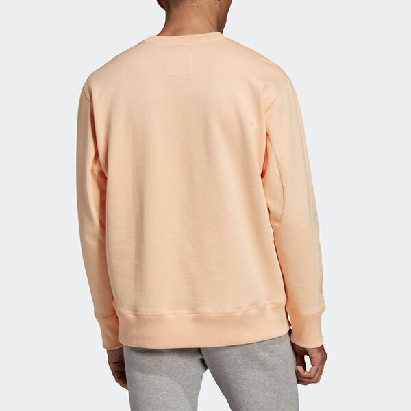 Толстовка adidas originals Kaval Crew Casual Cozy Round Neck Pullover Orange, оранжевый — фото 4
