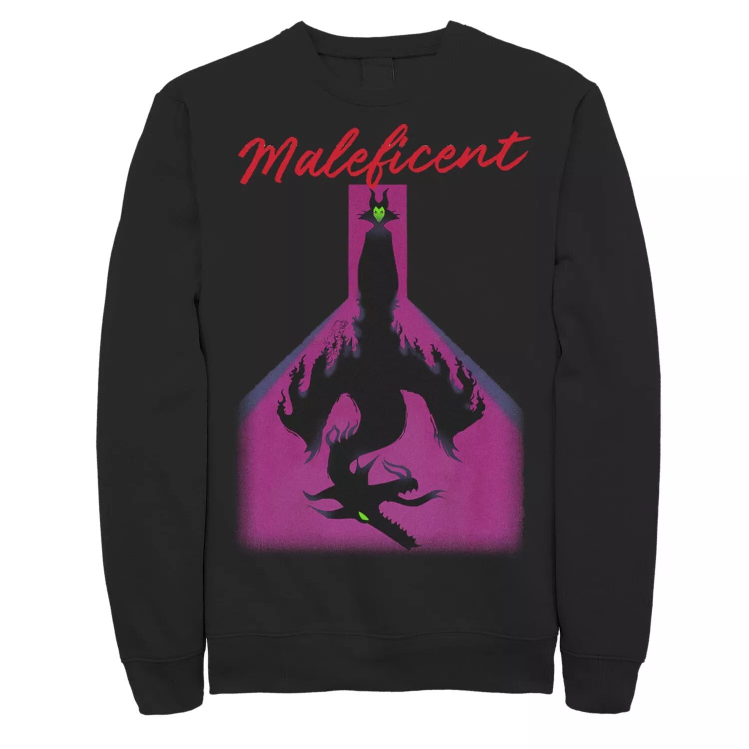 

Мужской свитшот с портретом Maleficent Dragon Shadow Disney