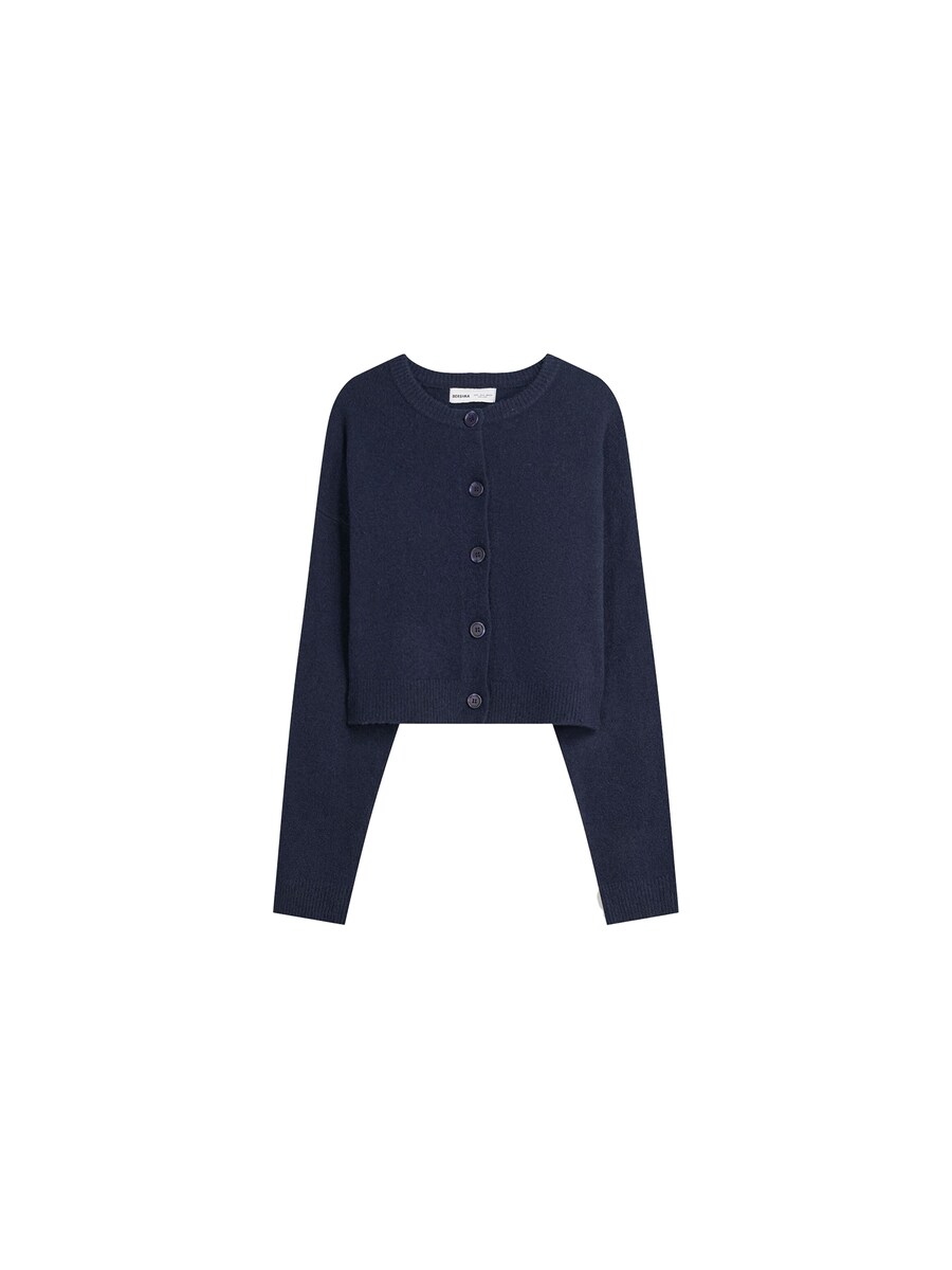 

Вязаный кардиган Bershka, Navy