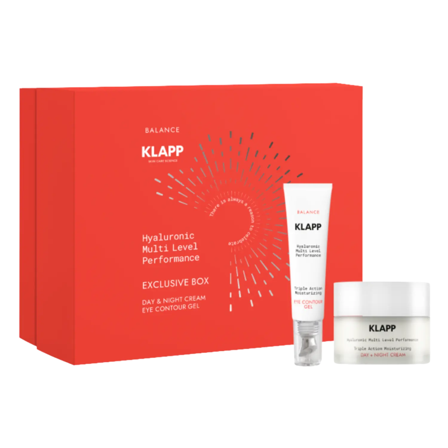 

Набор: крем для лица увлажняющий Klapp Hyaluronic, 15 мл