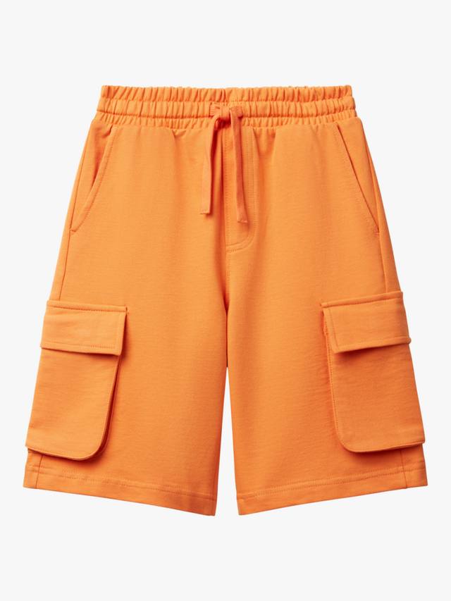 

Детские хлопковые бермуды Benetton, Apricot