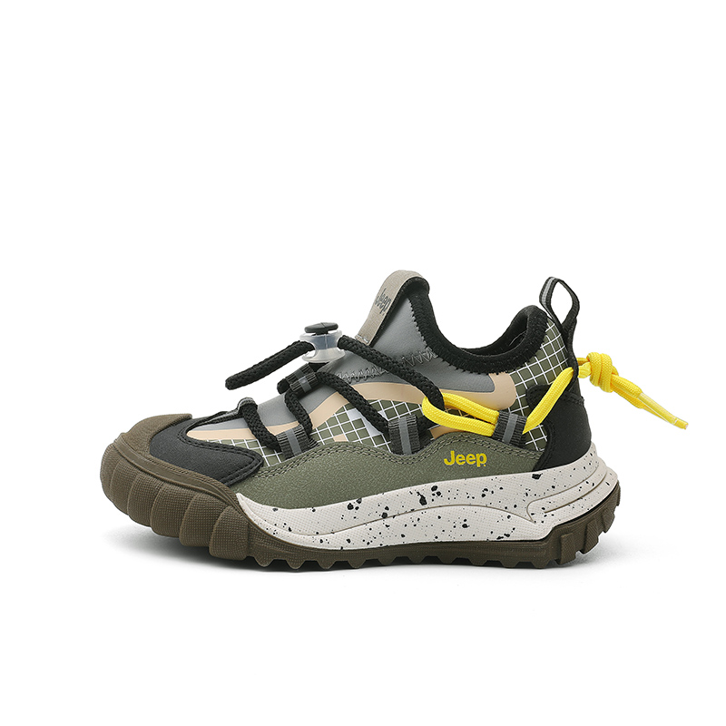 

Низкие детские беговые кроссовки Army Green Kids' Jeep