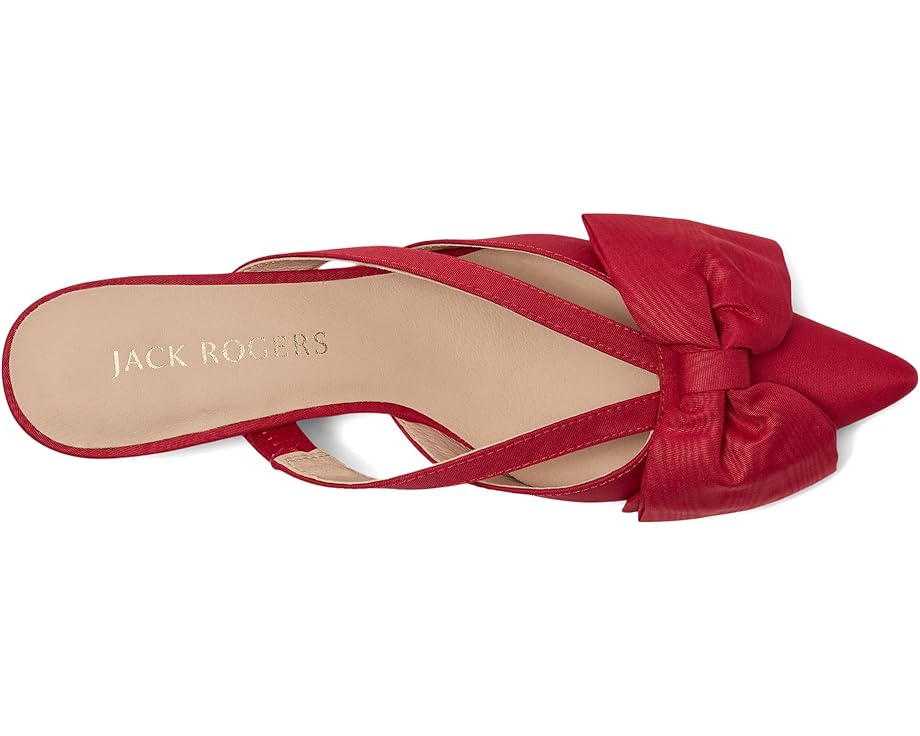 Туфли Jack Rogers Cynthia Bow Mule, цвет Carmine Red — фото 2
