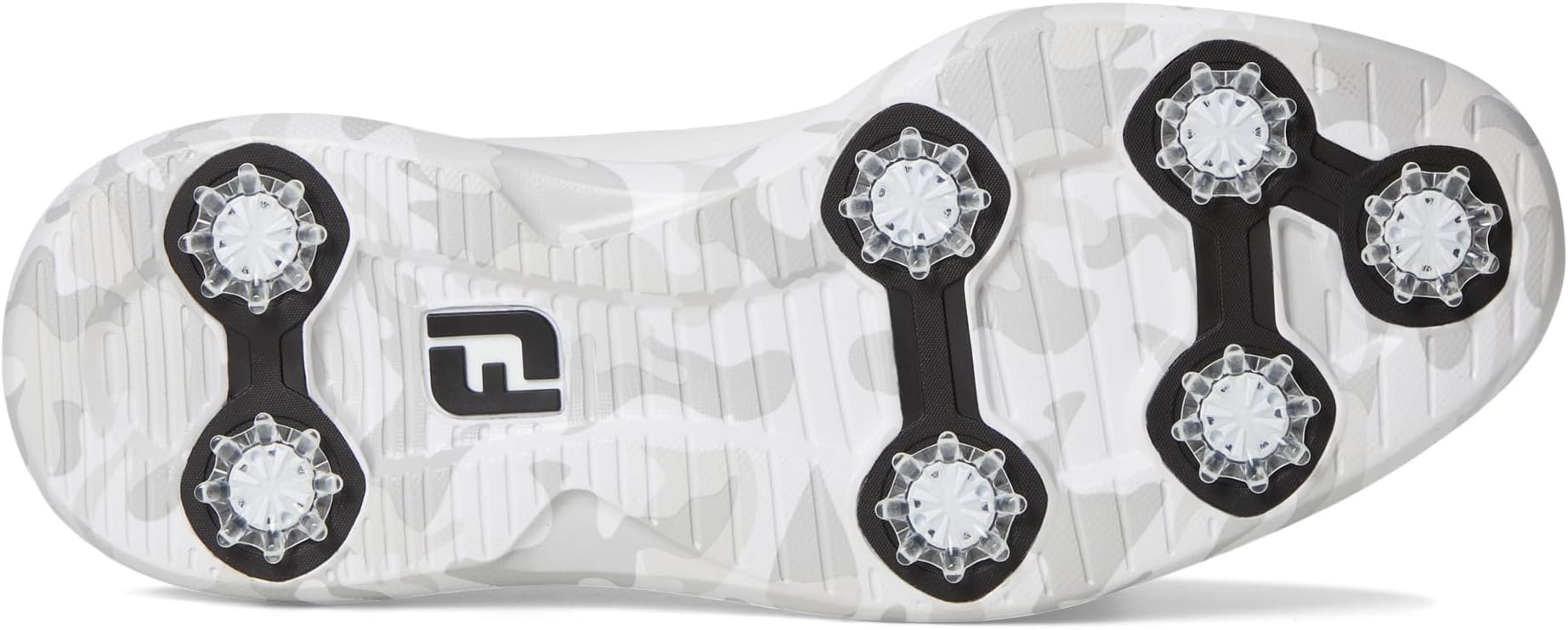 Кроссовки FootJoy Traditions Blucher Golf Shoes, цвет White/Grey Camo — фото 3