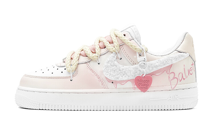 

Кроссовки для скейтбординга Air Force 1 женские, низкие, розовый Nike, розовый