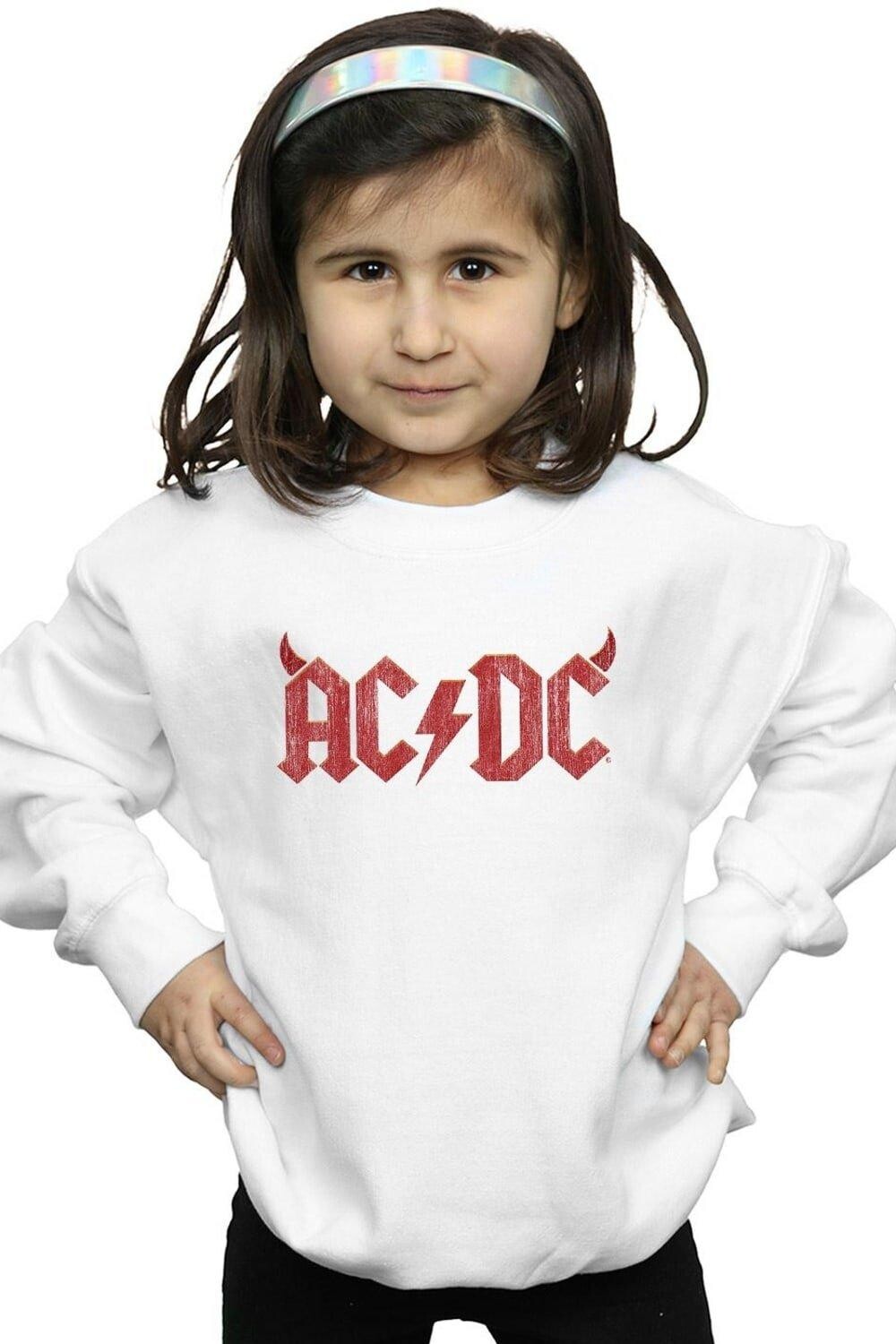 

Толстовка с логотипом Horns AC/DC, белый