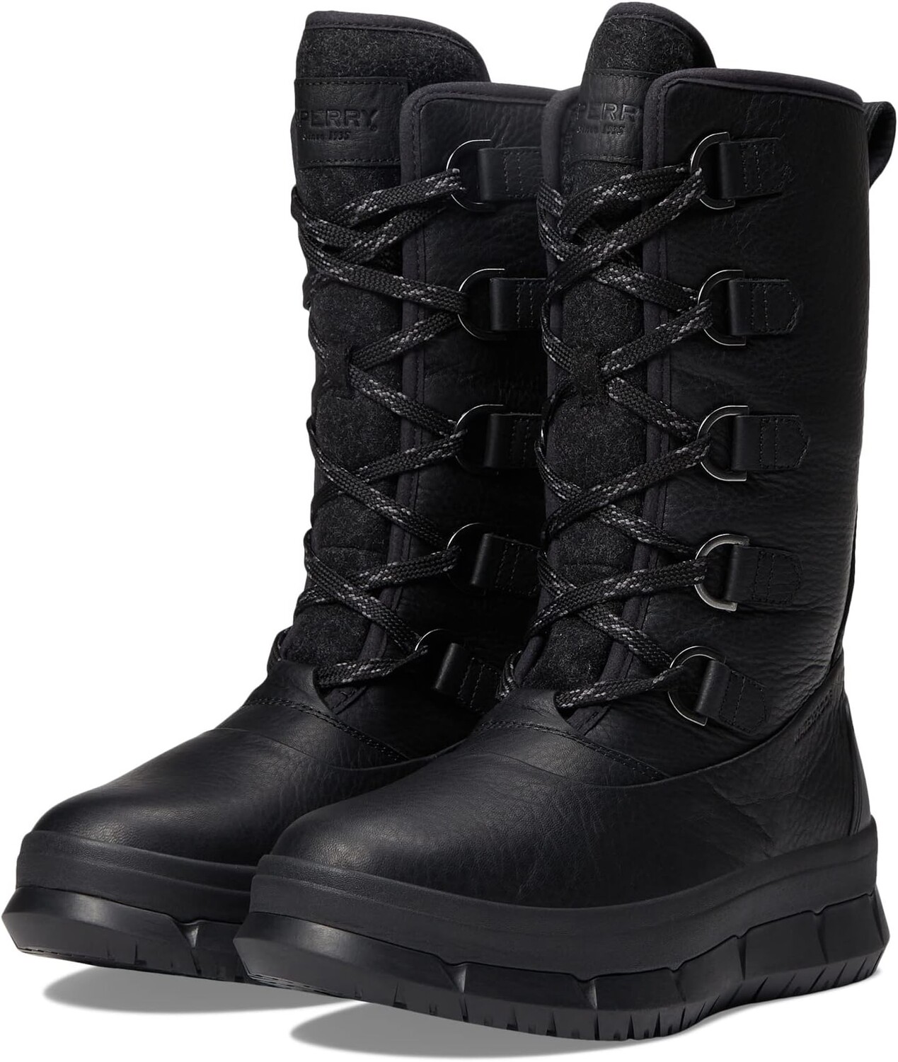 Ботинки Sperry Kittery Boot Wool, черный
