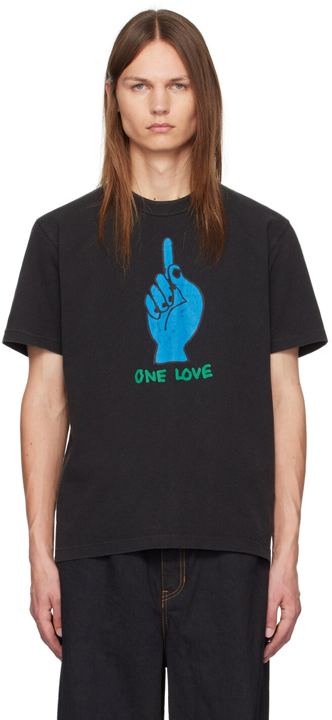 

Футболка Gonz Edition «One Love» sacai