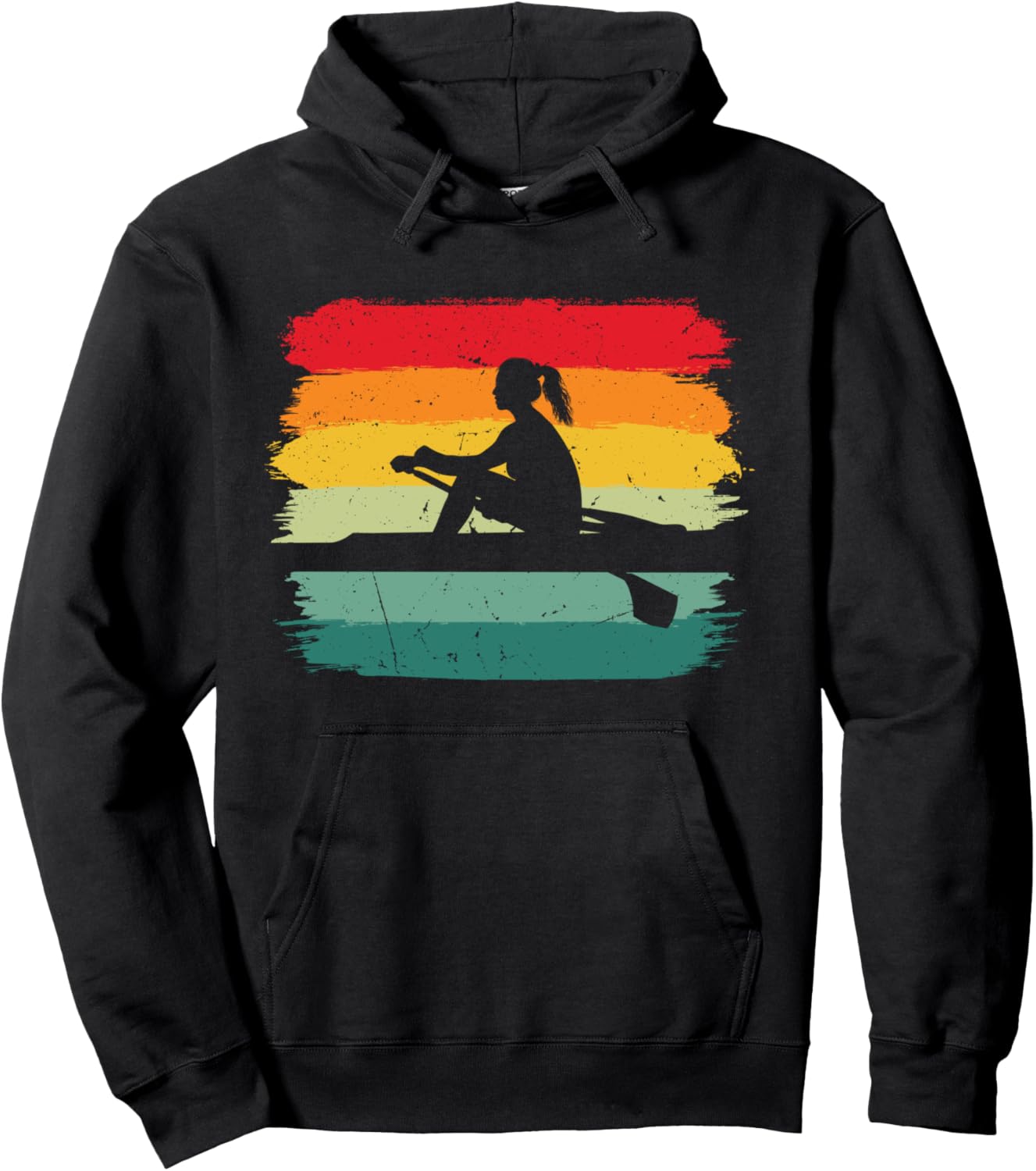 

Худи для девушек-гребцов Rowing Girls Essentials Paddling Clothes Women, черный