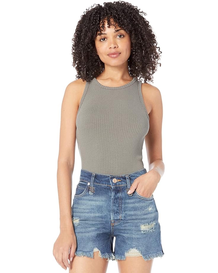 

Топ Splendid Eco Supersoft Rib Tank, цвет Soft Vintage Olive Branch